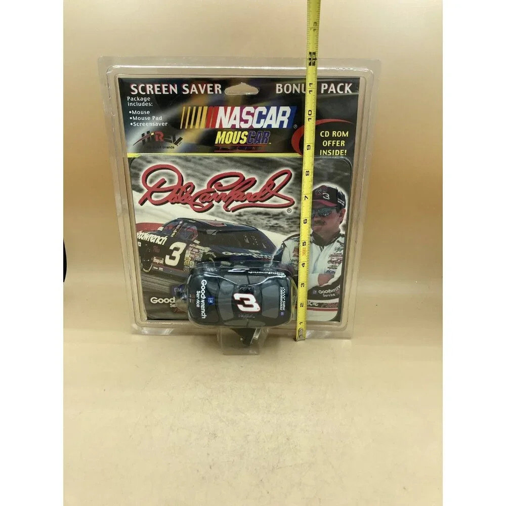 Dale Earnhardt #3 NASCAR Mouscar Screen Saver Mouse & Pad NEW